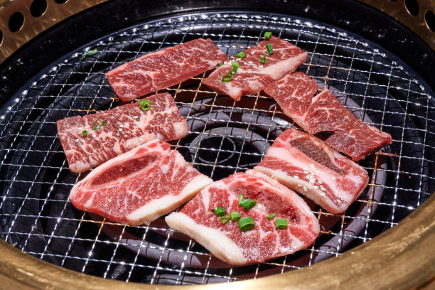 韩国风格的烧烤图片下载