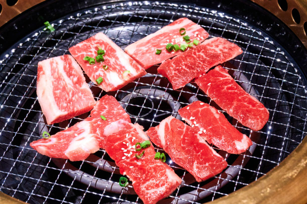 韩国风格的烧烤图片下载