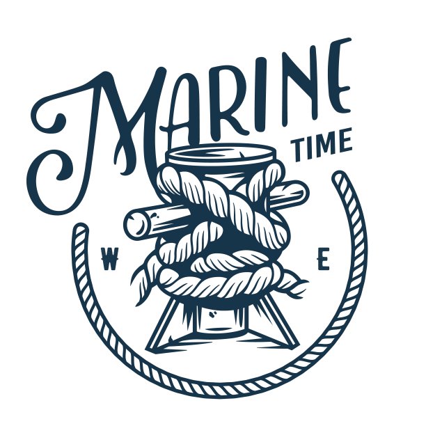 海洋系泊缆桩。航海绳结图片下载