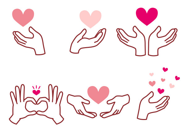 手上有一颗心图片下载