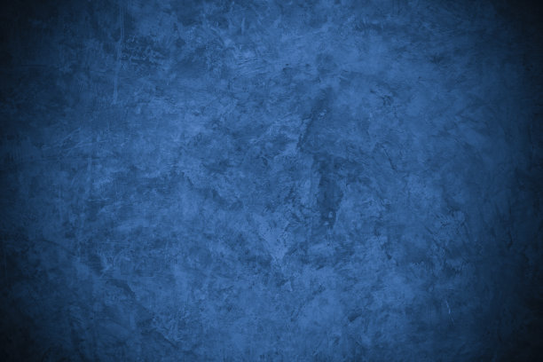 旧墙的图案纹理水泥蓝深抽象蓝颜色设计是浅与黑色渐变背景。图片下载