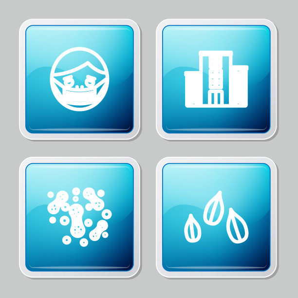 在防护口罩医院设线面图片下载