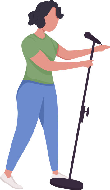 女歌手半平色性格图片下载