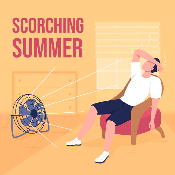 天气炎热的社交媒体发布了模型图片下载