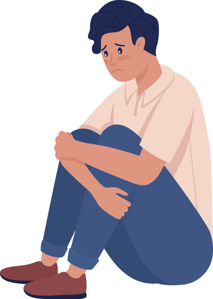 悲伤寂寞少年少年半平色性格图片下载