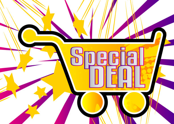 电子商务图标，购物车符号。图片下载