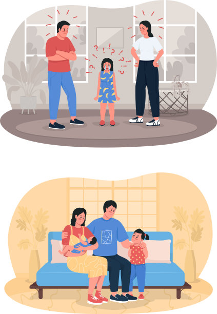 家庭关系二维孤立集图片下载