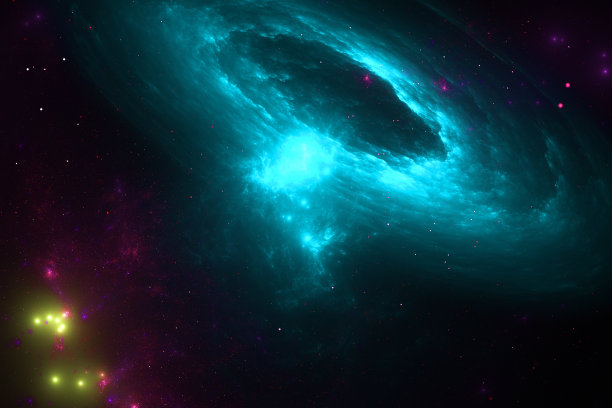 太空星系星云背景图片下载