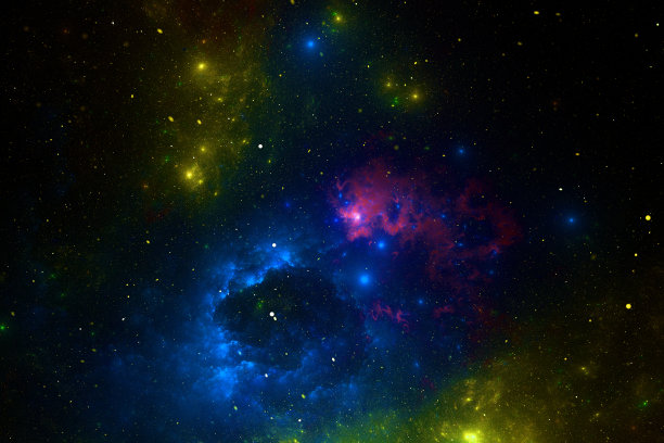 太空星系星云背景图片下载