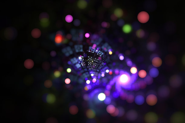 抽象闪亮灯光背景图片下载