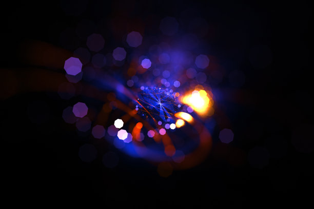 抽象闪亮灯光背景图片下载