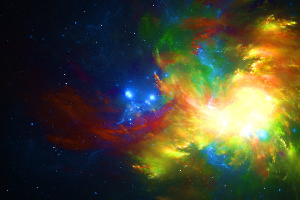 太空星系星云背景图片下载