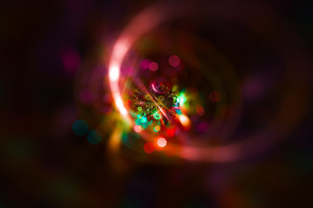 抽象闪亮灯光背景图片下载