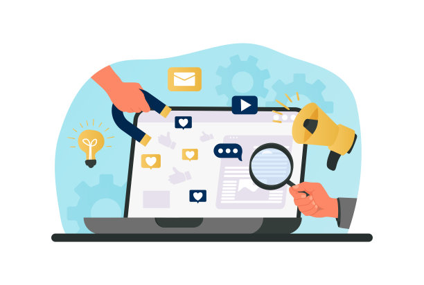 社交媒体营销图片下载