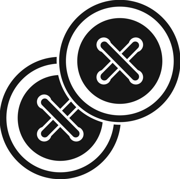 缝纫按钮图标简单修理裁缝图片下载