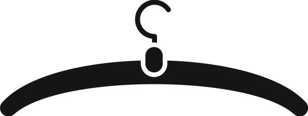 衣架图标简单的服装裁缝图片下载