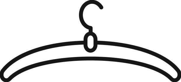 衣架图标轮廓服装图片下载