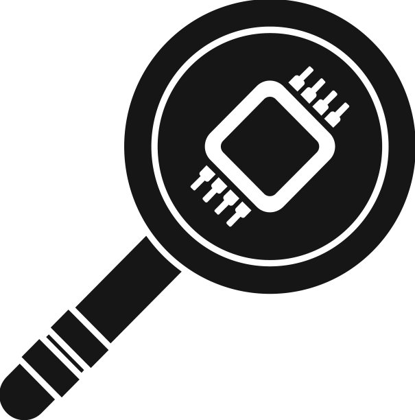 处理器放大镜图标简单的移动图片下载