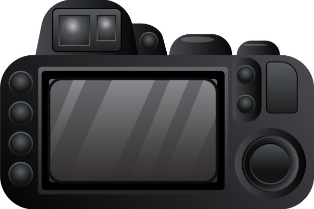 数码单反相机图标卡通摄影工作室图片下载