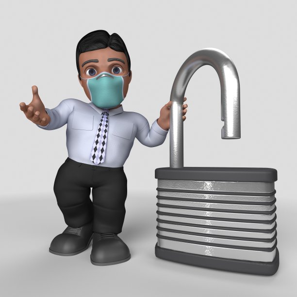 3D卡通商业人物面具图片下载