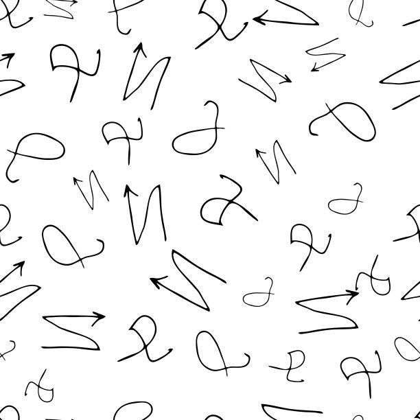 无缝模式与黑色铅笔笔触图片下载