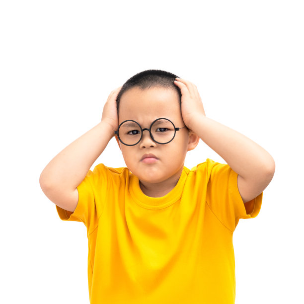 男孩很困惑。图片下载