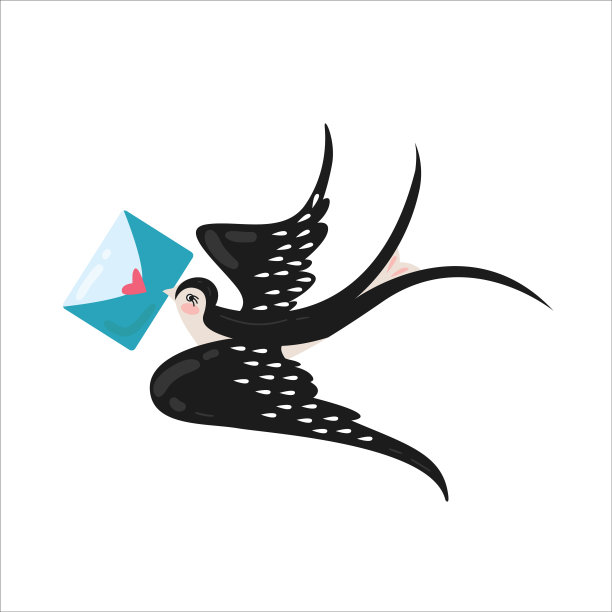 飞翔的燕子带着情书图片下载