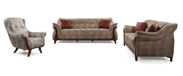 现代沙发和家具，现代家具套装图片下载