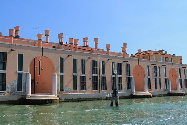 美丽的风景在威尼斯城。图片下载