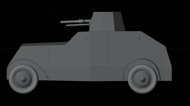 3 d演示。波兰装甲车WZ。29图片下载