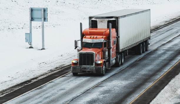 卡车在冬天图片下载