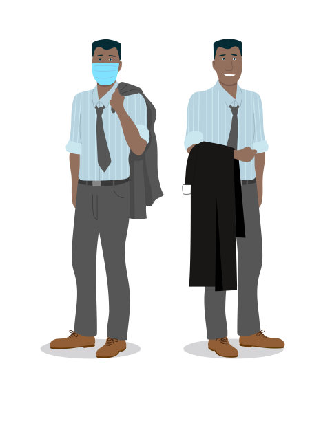 法官或法官、书记员或律师的插图。穿制服的穿长袍或便服的图片下载