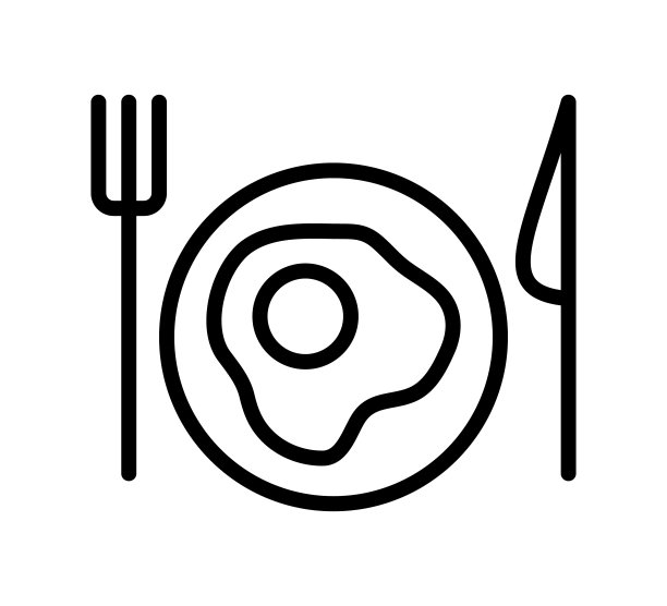 蛋平线图标。有机食品。用于移动概念和网页设计、商店的大纲标识图片下载