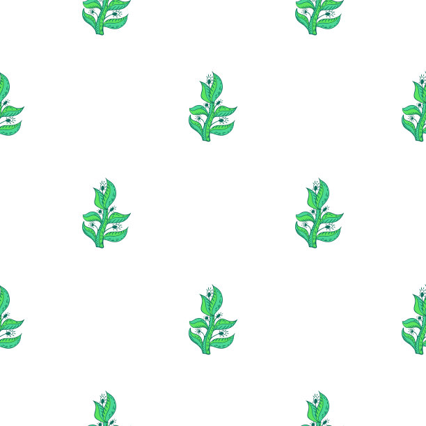 乡亲花无缝图案。民族花卉图案背景。图片下载