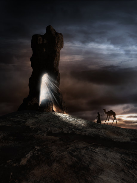 进入沙漠避难所图片下载