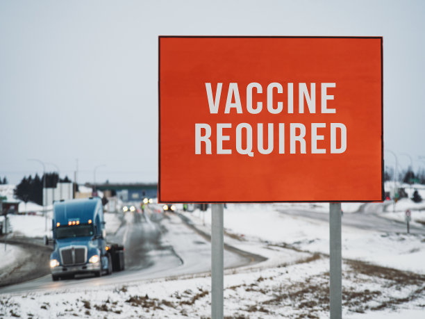 卡车司机需要疫苗图片下载