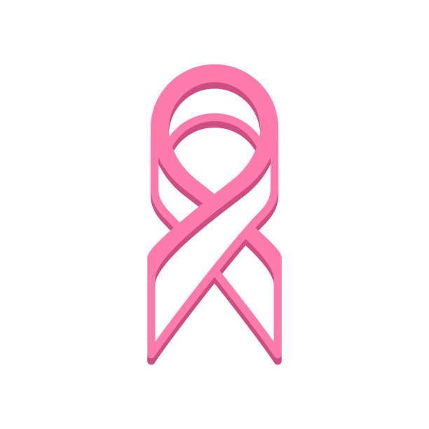 女性乳腺癌字形丝带图片下载