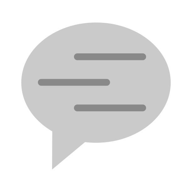 现代气球图标。 对话气球。 向量。图片下载