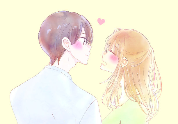 一对男女，气氛很好图片下载