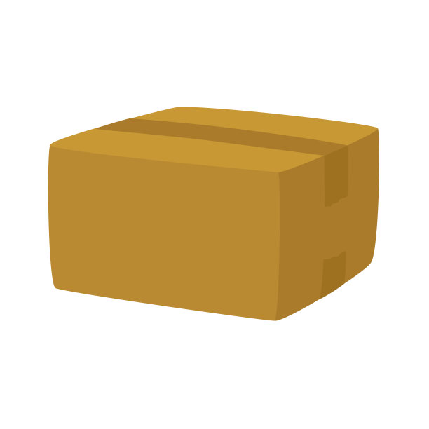 用胶带封住的纸板箱的插图。图片下载