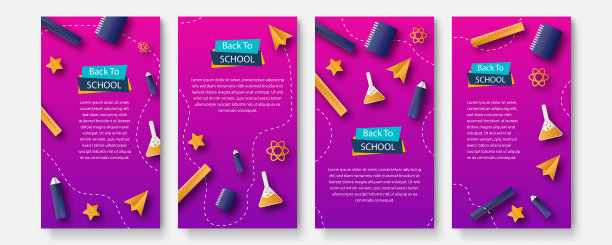 回到学校，回到学校为销售横幅图片下载