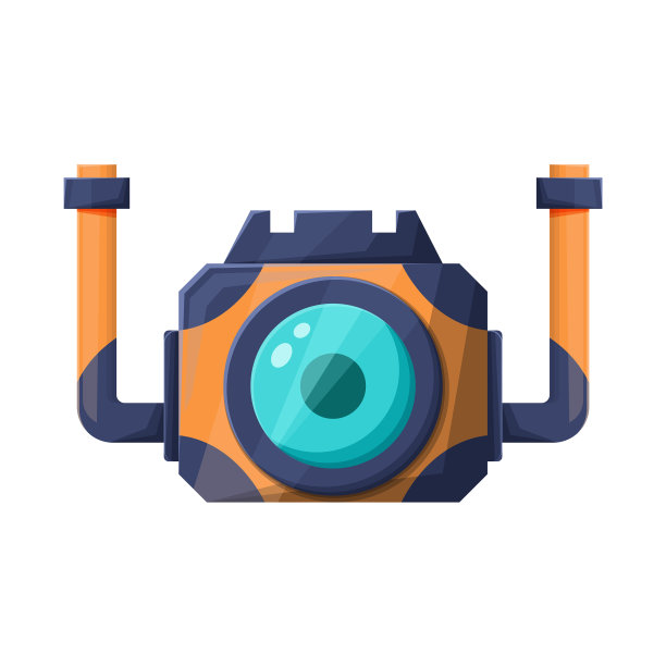 防水和相机标识网的设计图片下载