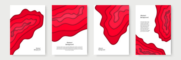 垂直横幅设置3d抽象背景图片下载