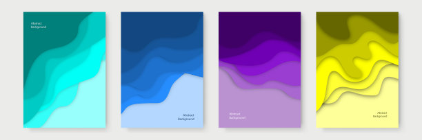 垂直横幅设置3d抽象背景图片下载