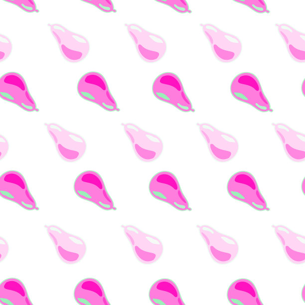 摘梨花无缝花纹装饰图片下载