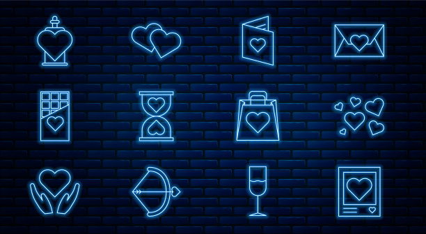 设置线相框和心图片下载