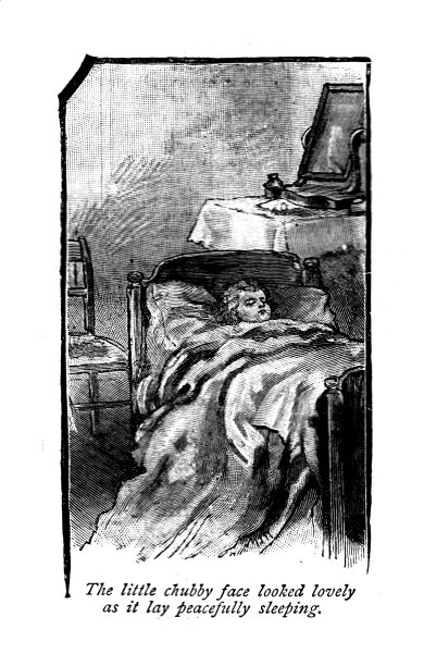 19世纪的版画与文本讲故事;孩子睡在床上;家庭生活;我们自己的宪报1888图片下载