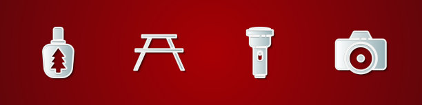 设置水壶水壶野餐餐桌图片下载