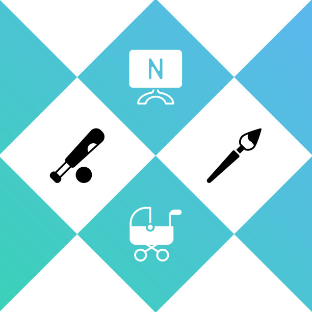 设置棒球棒与球婴儿车智能图片下载