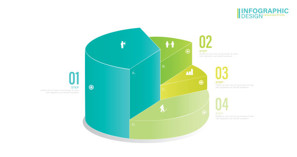 演示矢量信息图模板库存插图
信息图表，列表，圆圈，图标图片下载